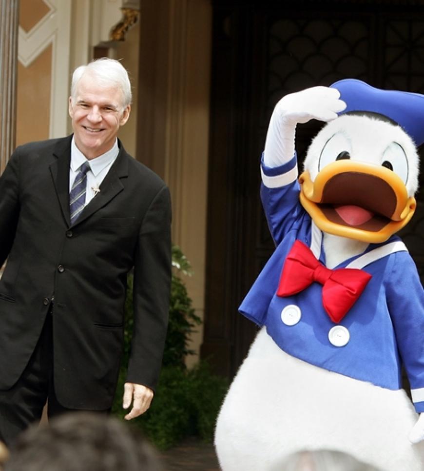 Ei, ei Captain: Steve Martin und
