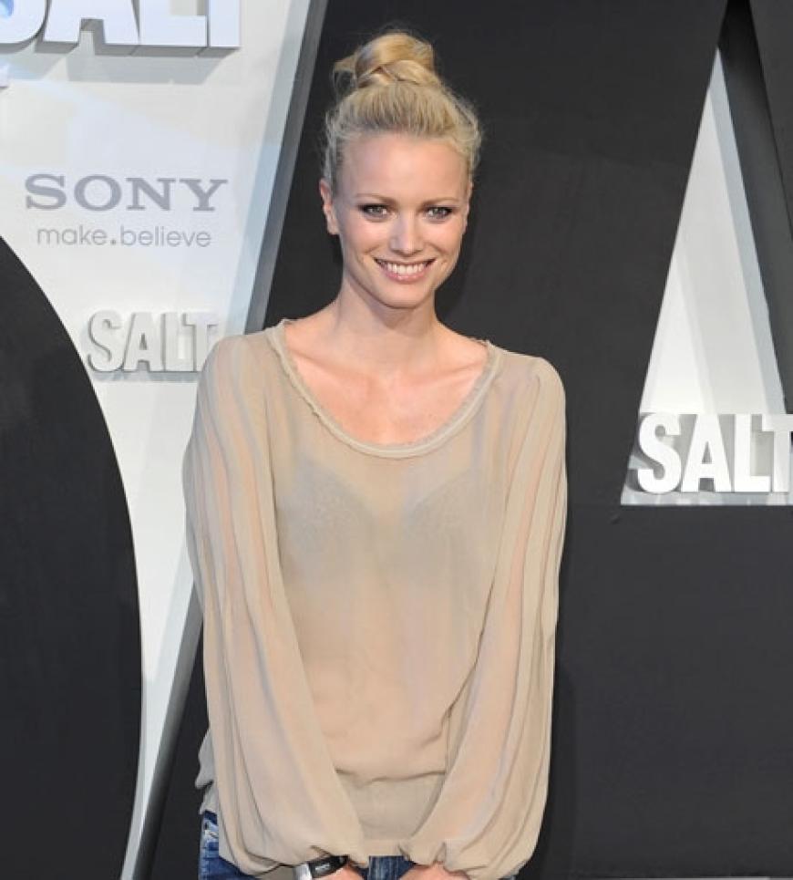 Bezaubernd: Topmodel Franziska Knuppe