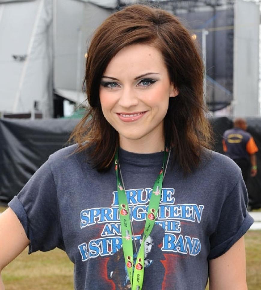 Die Ruhe vor dem Sturm: Amy MacDonald ganz gelassen vor ihrem Auftritt beim