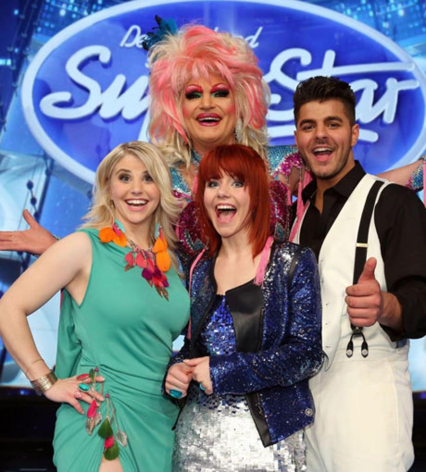 Die Top 3 mit Backstage-Queen Olivia