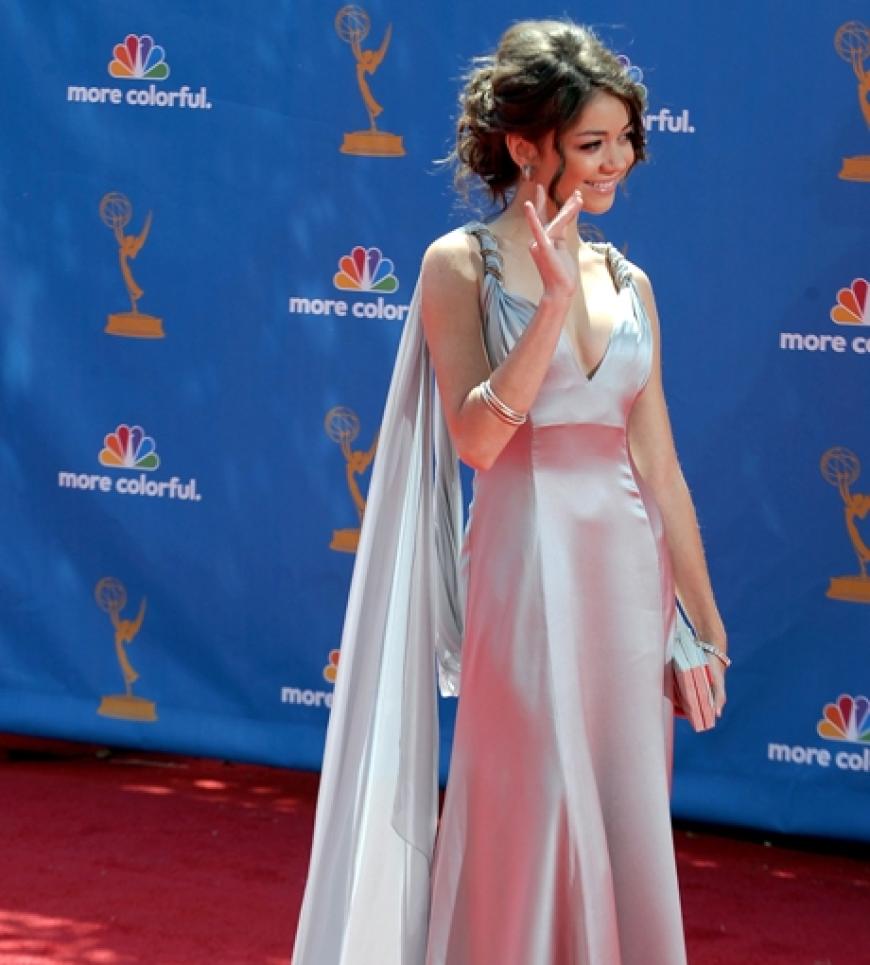 Wie eine griechische Göttin: Sarah Hyland aus