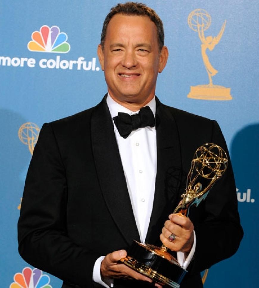 Tom Hanks erhielt den Emmy für die Produktion der Serie