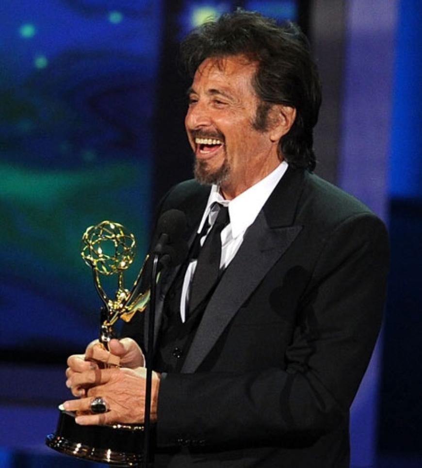 Al Pacino mit seinem wohlverdienten Award