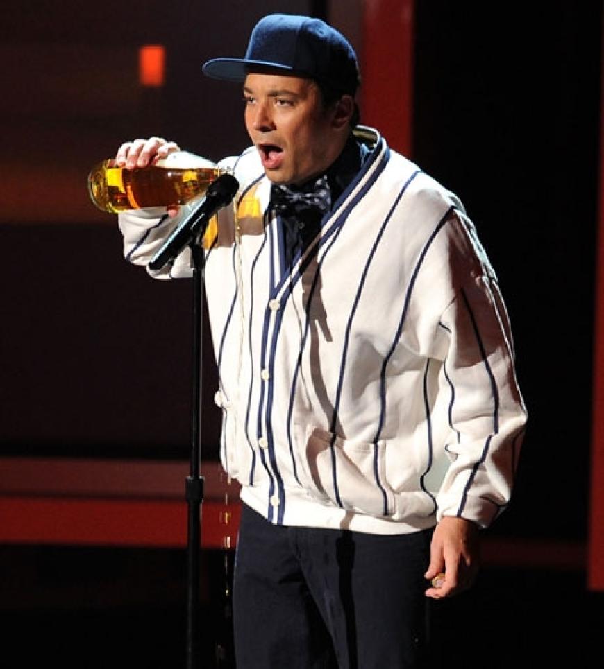 Auch Rapper super: Host Jimmy Fallon