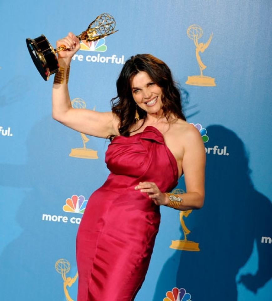 Schönes Paar: Julia Ormond und ihr Emmy