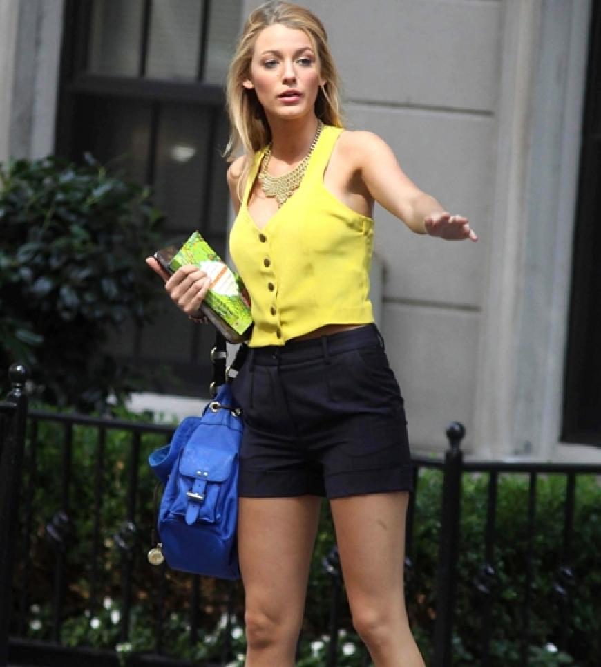 Immer auf dem Sprung: Blake Lively hat sich dank