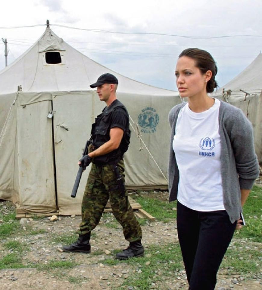 Angelina Jolie engagiert sich für UNHCR
