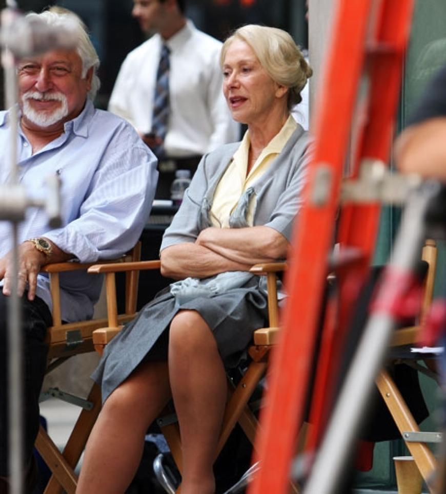 Große Ehre: Oscar-Preisträgerin Helen Mirren steht gemeinsam mit Brand in New York für das Remake von