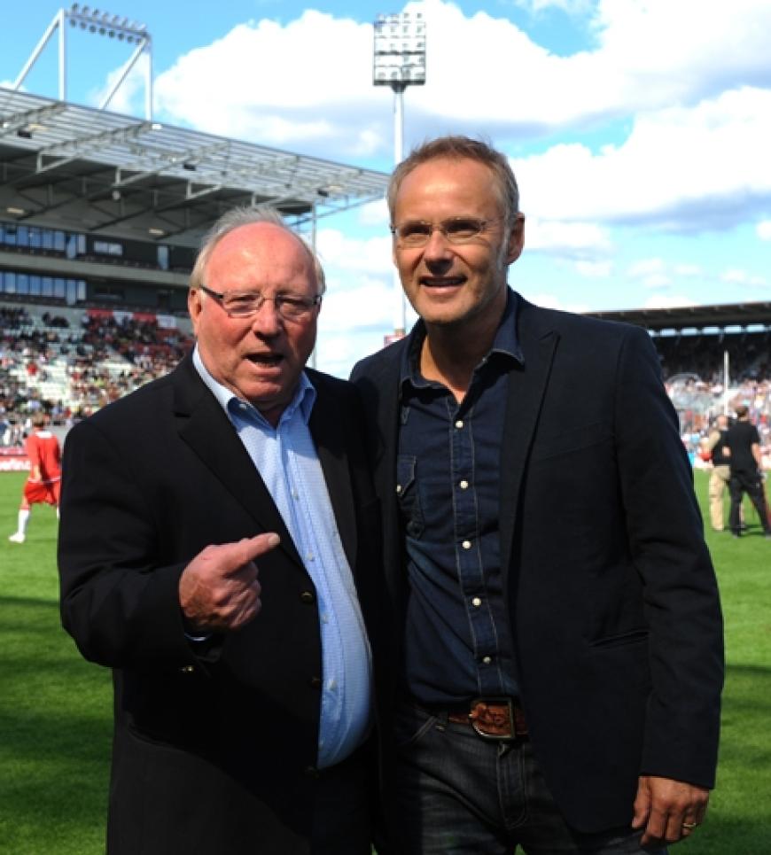 Sport-Moderator Reinhold Beckmann lud am Wochenende zum
