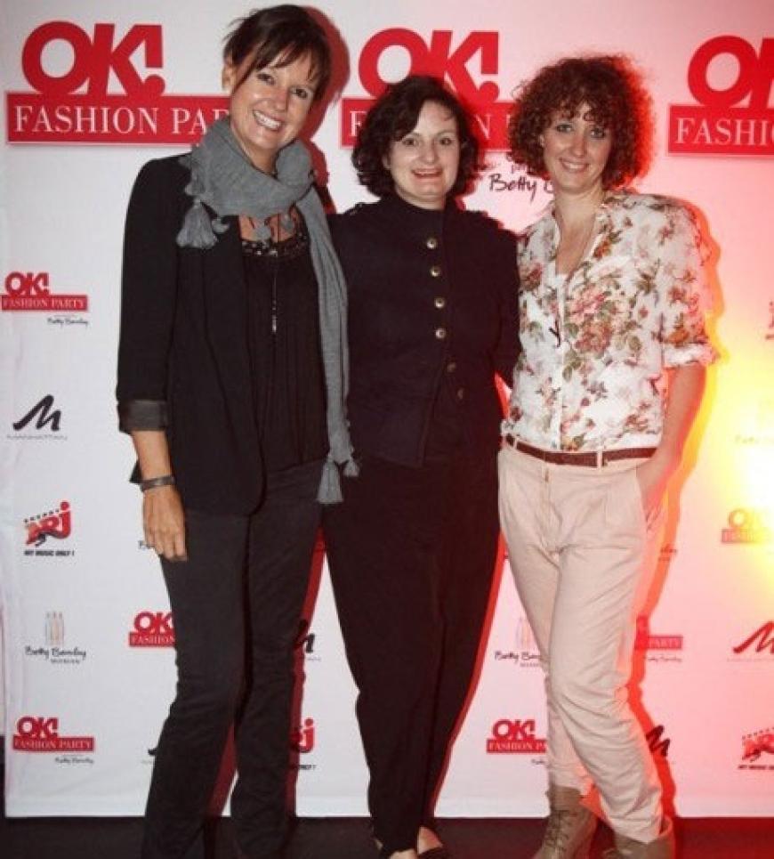 Schmissen sich unter das Party-Volk: Das Sponsoren-Team von Betty Barclay