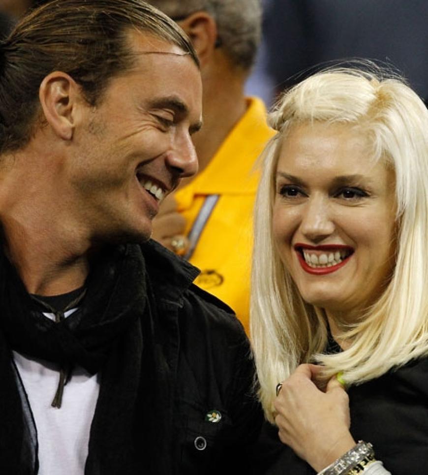 Ganz schmusefreudig zeigten sich hingegen Gavin Rossdale und Gwen Stefani