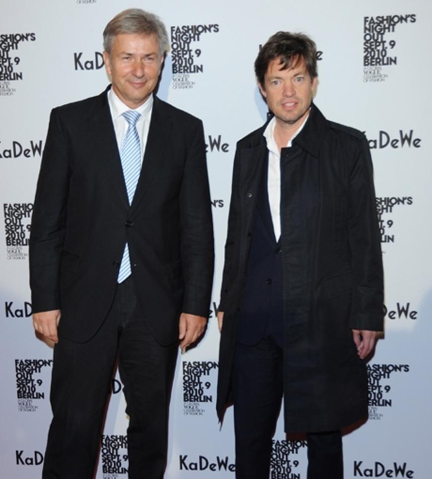 Klaus Wowereit mit Nicolas Berggruen