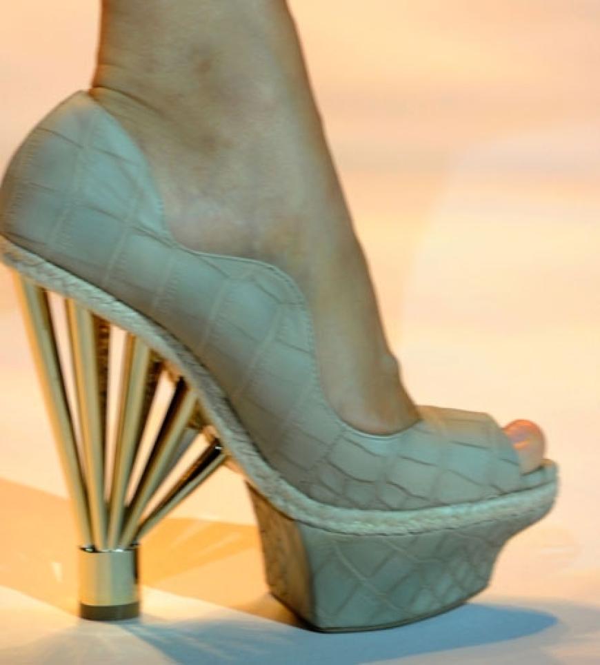 Was für Schuhe! Bei den Modellen von Christian Siriano werden Frauen schwach