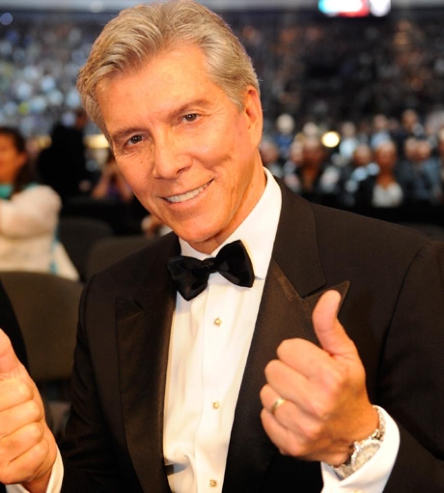US-Entertainer und Boxkampfmoderator Michael Buffer