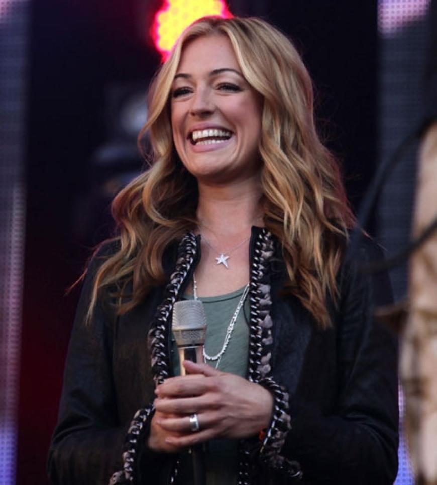 Cat Deeley freute sich über das erfolgreiche Konzert