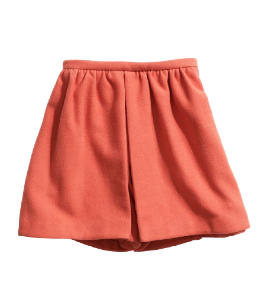 High-Waist-Shorts in zartem Korall, ca. 40 Euro