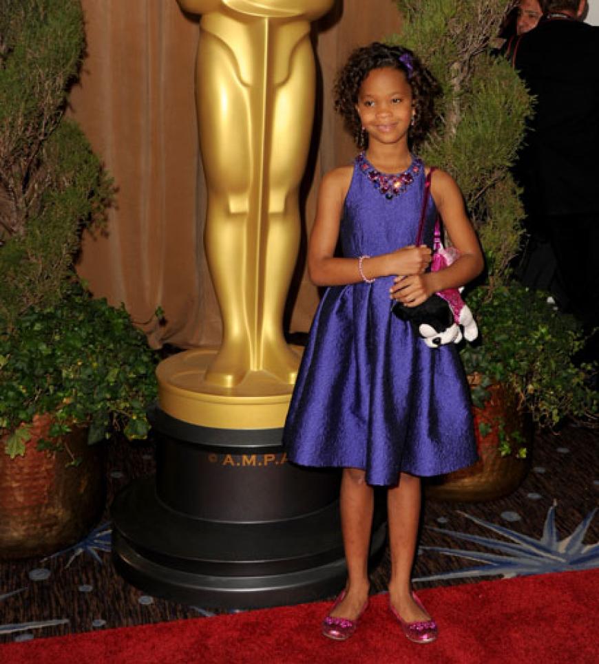 Quvenzhané Wallis - die jüngste Oscar-Nominierte, die es je gab. Sie spielt in