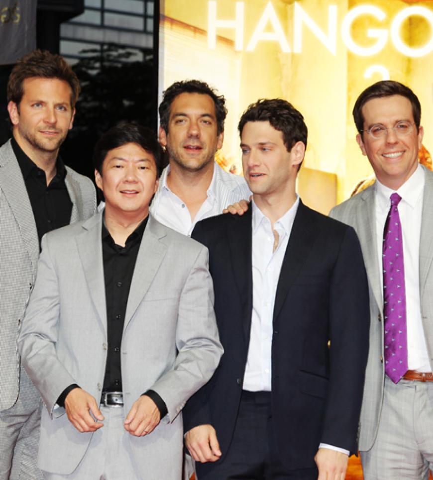 Fünf heiße Jungs aus Hollywood haben am Mittwoch, 25.5., Berlin auf den Kopf gestellt: Bradley Cooper, Justin Bartha, Ed Helms und Co. kamen gestern zur großen Europa-Premiere von