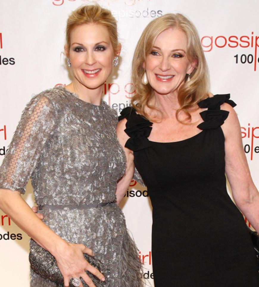 Kelly Rutherford mit Caroline Lagerfelt