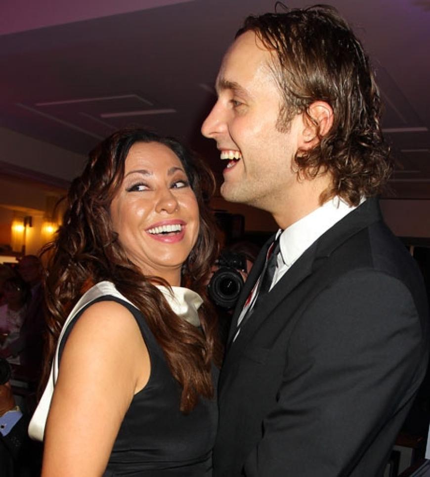 Hatten nur Augen für sich: Simone Thomalla und ihr Freund Silvio Heinevetter
