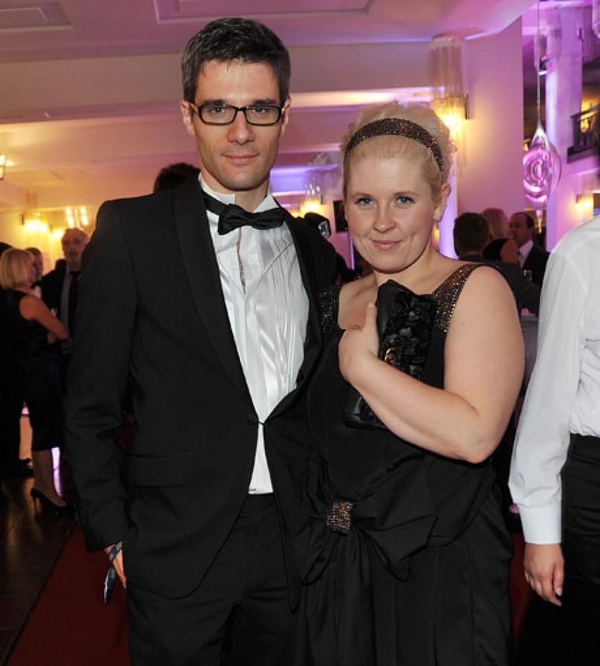 Maite Kelly und ihr Mann Florent Raimond kamen Ton in Ton