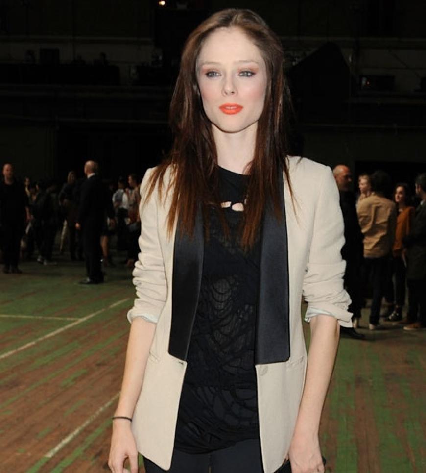 Bei der Show von 3.1 Phillip Lim brauchte Topmodel Coco Rocha mal nicht zu arbeiten und konnte sich entspannt in der ersten Reihe zurücklehnen