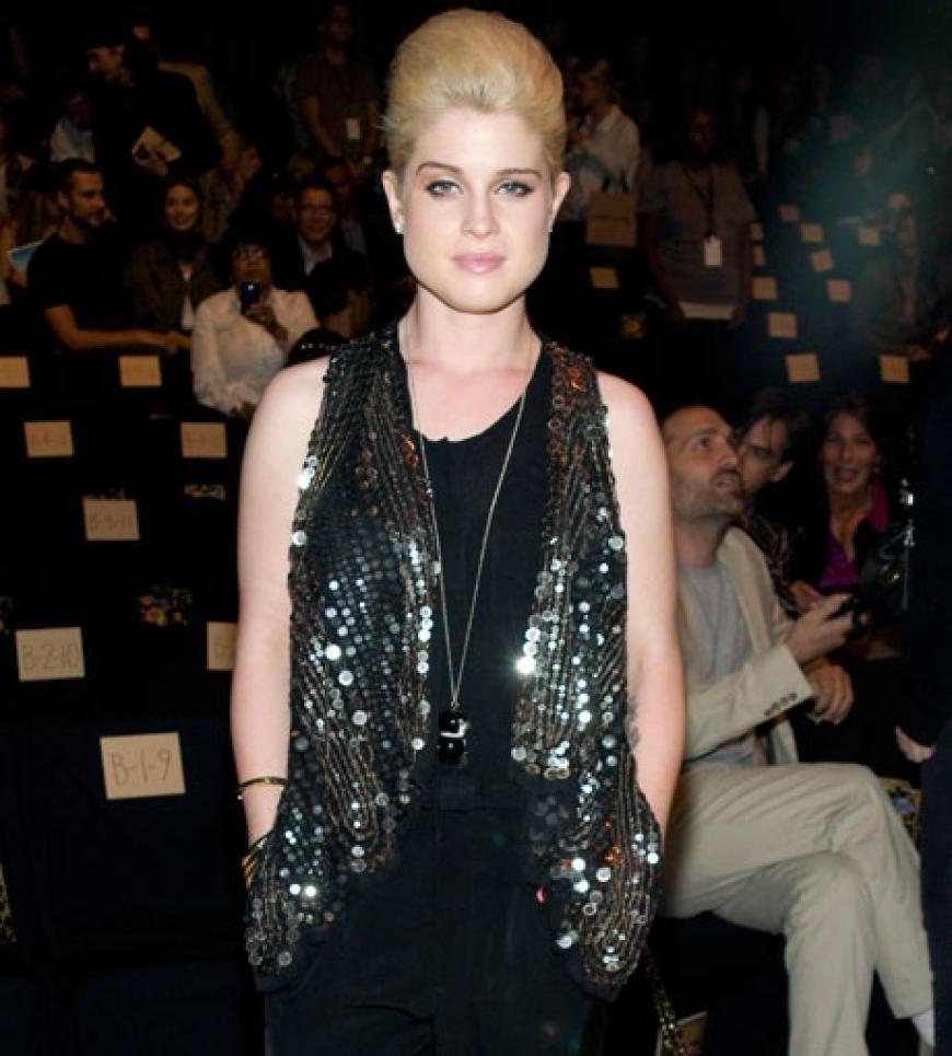 Ortswechsel: Kelly Osbourne bei der Show von Anna Sui
