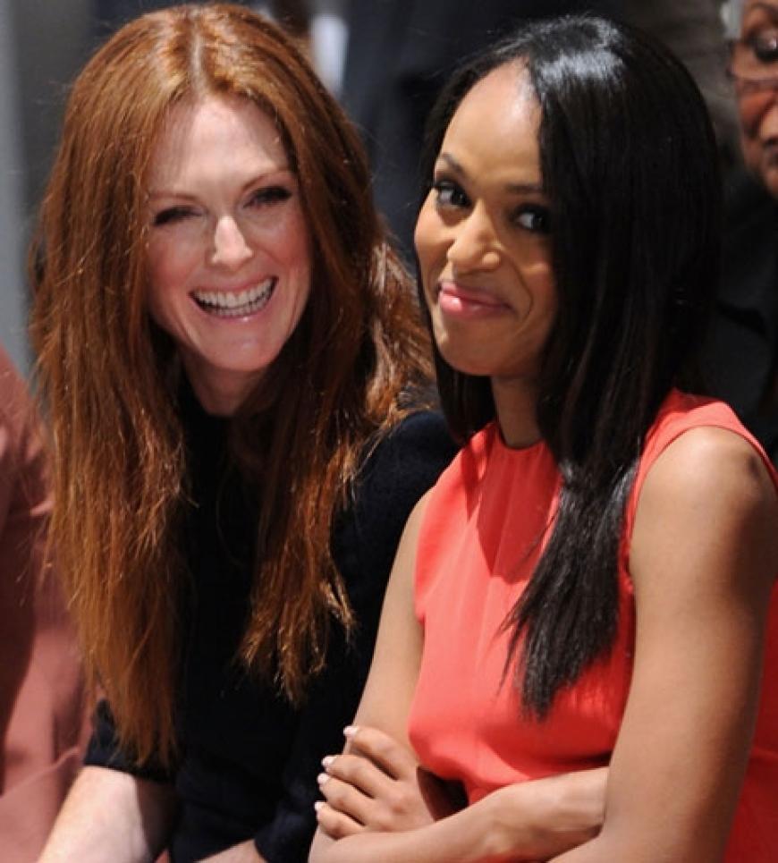 Amüsiert sich prächtig: Julianne Moore