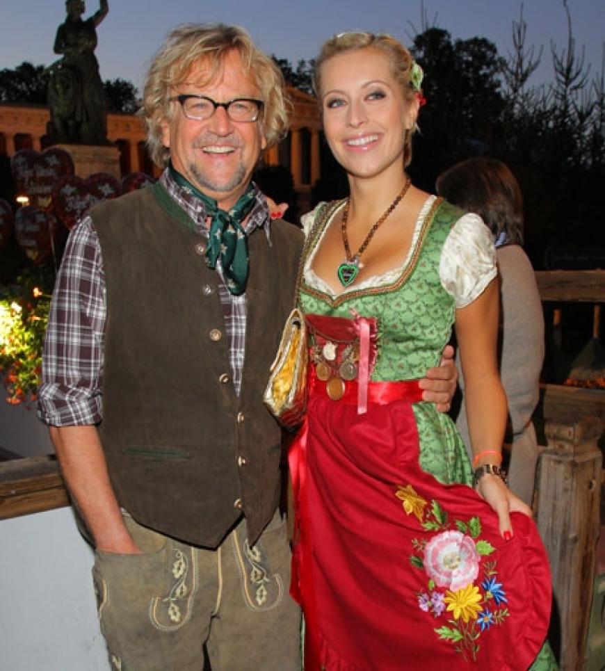 Martin Krug und Verena Kerth freuen sich auf eine ausgelassene Wiesn-Feier