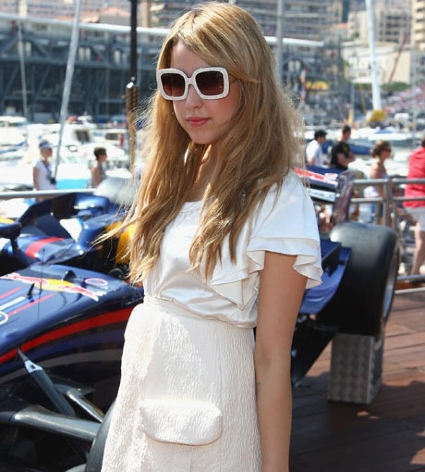 Peaches Geldof in Monaco