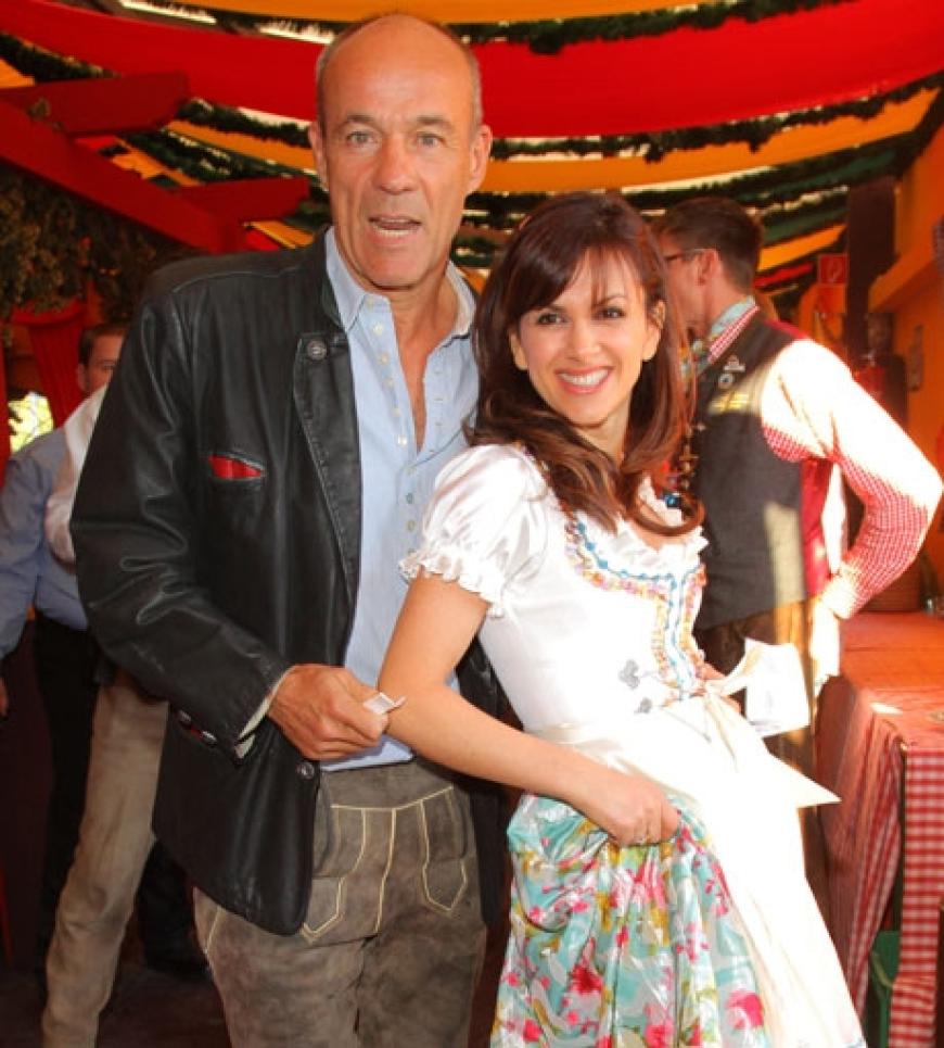 Heiner Lauterbach und Ehefrau Victoria traf man beim Baldessarini-Empfang an