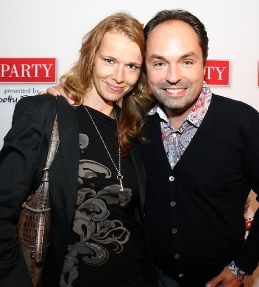 David Krueger von Betty Barclay freute sich über eine gelungene Party in Berliner