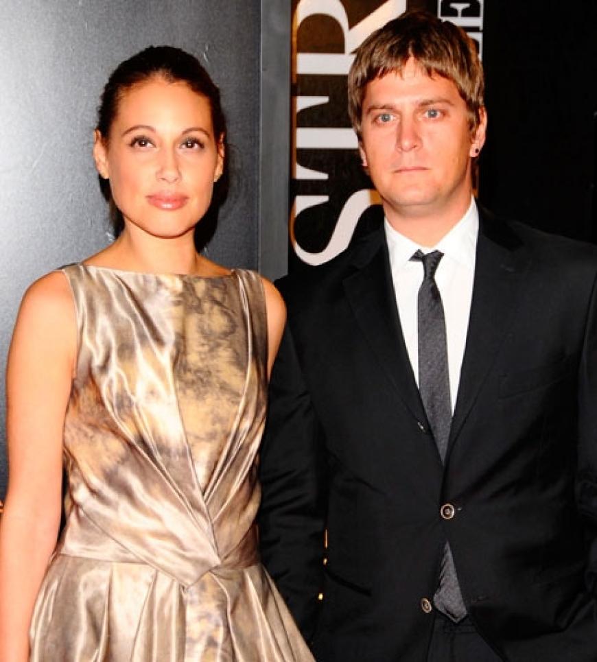 Musiker Rob Thomas mit seiner hübschen Frau Marisol Maldonado