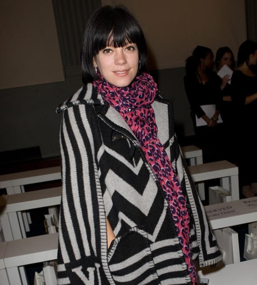 Hochschwanger und superhappy: Sängerin Lily Allen