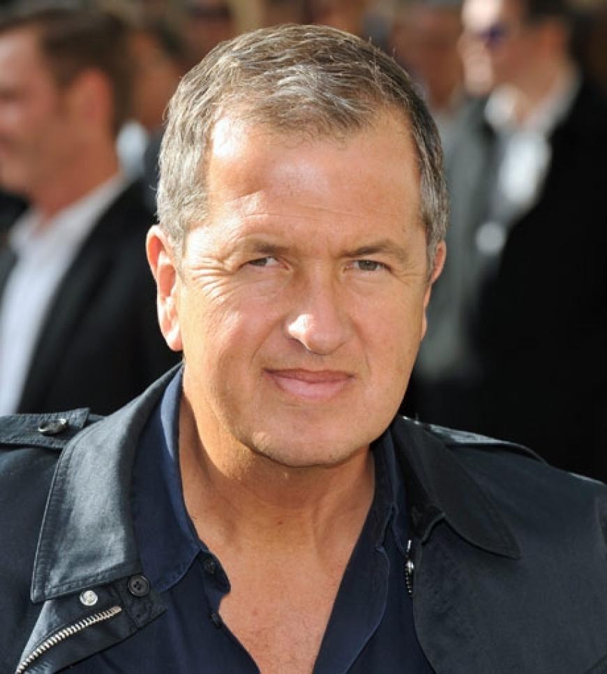 Star-Fotograf Mario Testino darf ebenso wenig fehlen ...