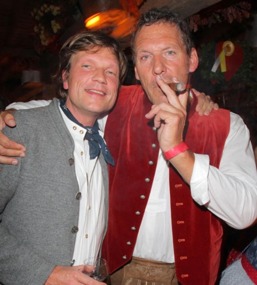 Filmregisseur Roland Suso Richter feierte gemeinsam mit Schauspieler Ralph Möller
