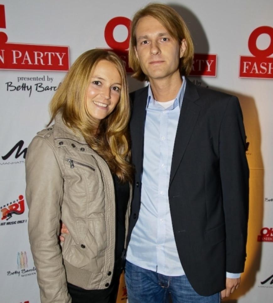 Laura Schiffers, vom Co-Sponsor Mäurer & Wirtz, freute sich über die OK! Fashion Party in der Kölner Heimat