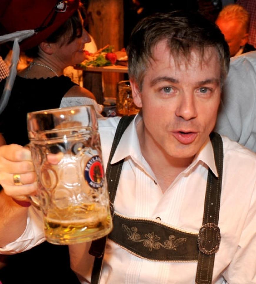 Prost! Der deutsche Comedian Michael Mittermeier ist bekennender Bayer
