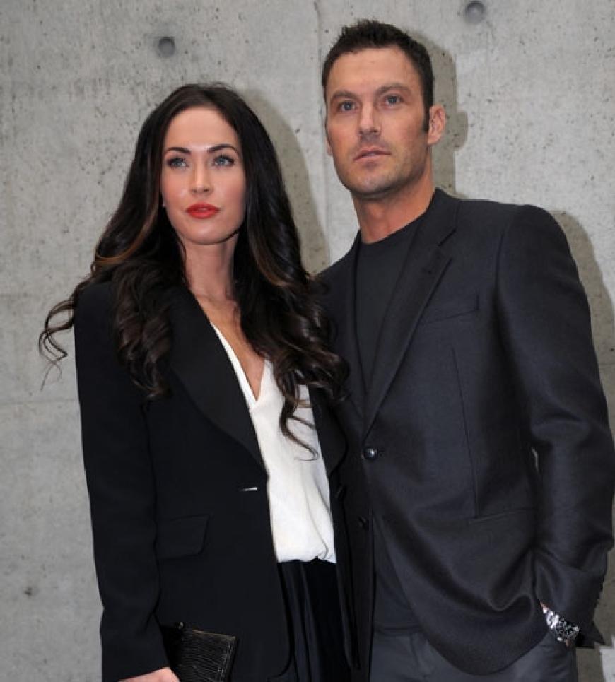 Megan Fox und ihr Ehemann Brian Austin Green mussten sich natürlich auch blicken lassen