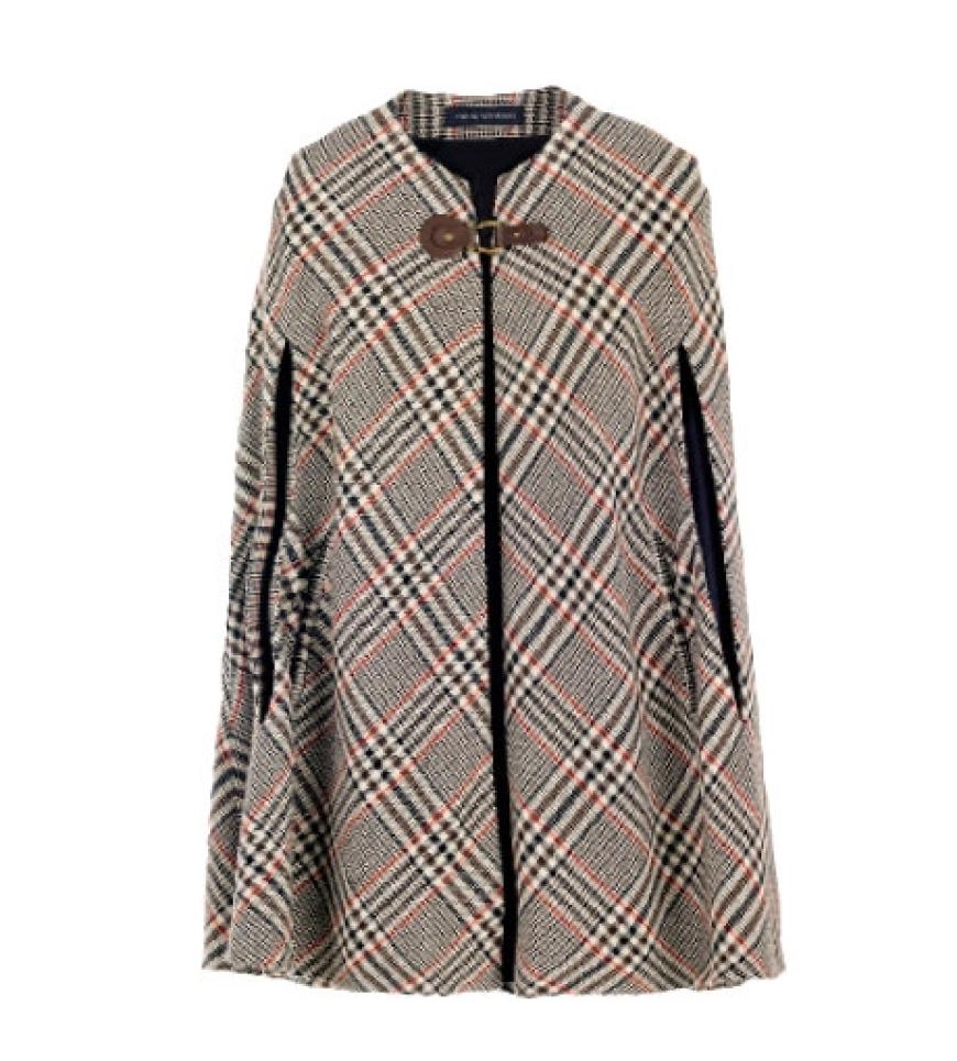 Very british im Karo-Look von Zara, ca. 95 Euro
