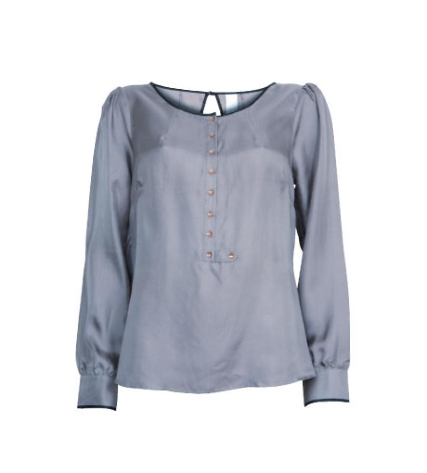 Seidenbluse von Luxe by Vila Clothes, ca. 70 Euro