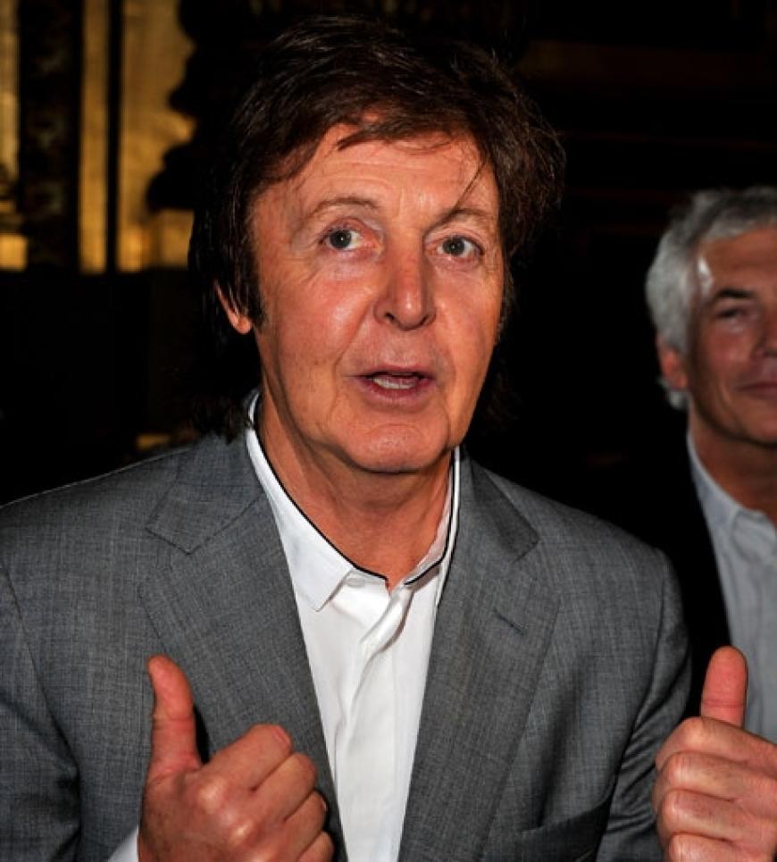 Paul McCartney zu Gast bei der Show seiner Tochter Stella