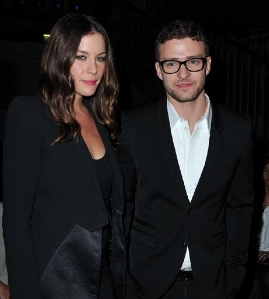 Liv Tyler mit Justin Timberlake, der zurzeit auf großer Promo-Tour für seinen neuen Film