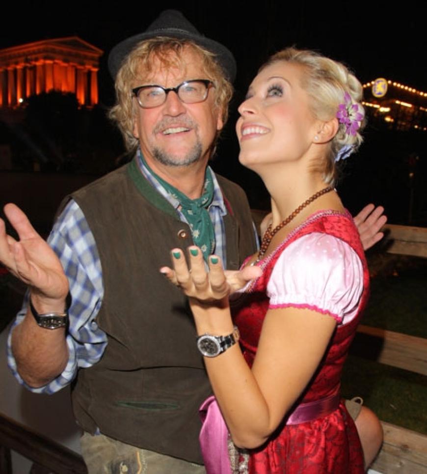 Martin Krug und seine Freundin Verena Kerth