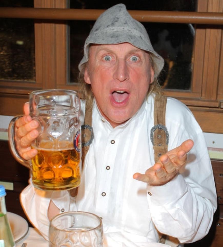 Ein Ostfriese beim Oktoberfest! Komiker Otto durfte natürlich auch nicht fehlen