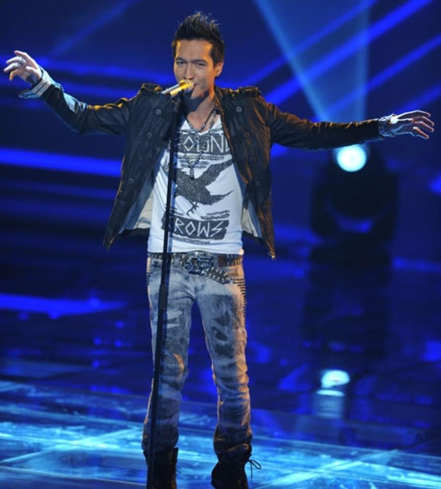 Anthony Thet begeistert auf der Bühne. Aber auch er flog kurz vor dem Halbfinale der Show raus
