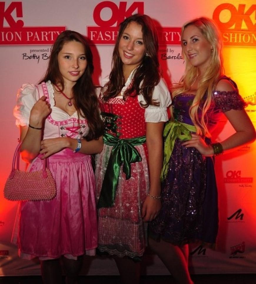 Fesch! Einige Gäste kamen sogar in Tracht