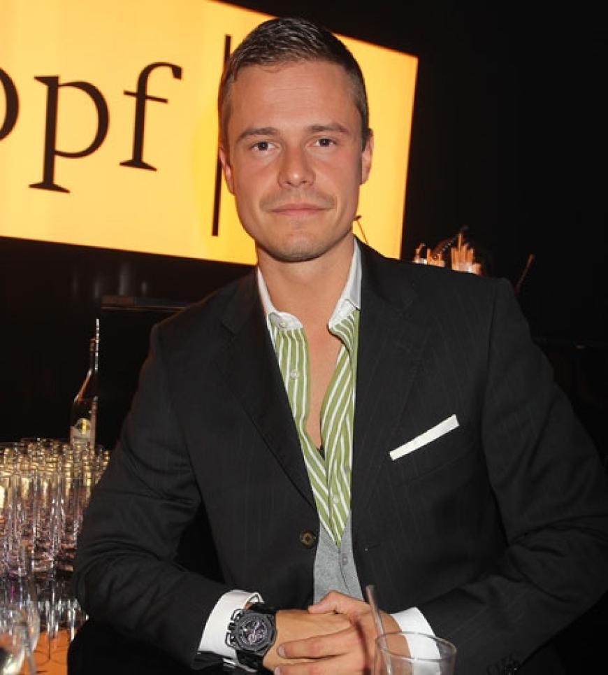 Pete Dwojak machte es sich lieber an der Bar bequem
