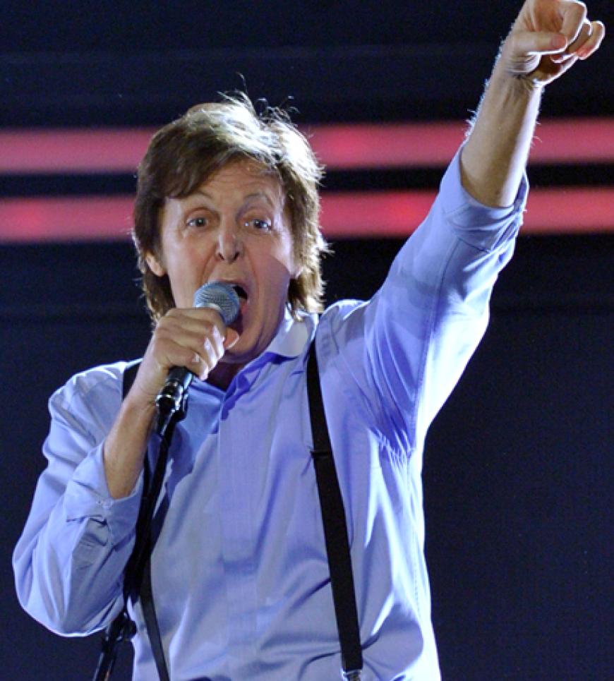 Paul McCartney bewies, dass er noch lange nicht zum alten Eisen gehört