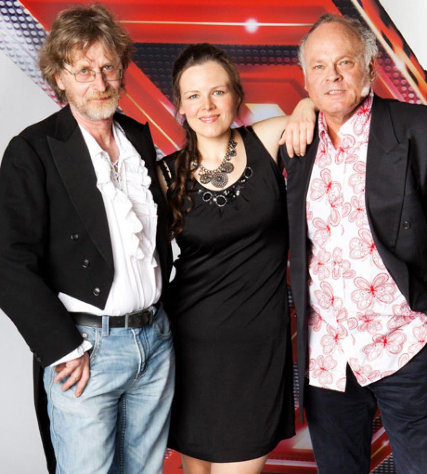 Familie Mayers begeisterte die Jury mit irischer folklore Musik. Sie bekamen vier Xe und sind somit eine Runde weiter